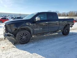 Salvage trucks for sale at Davison, MI auction: 2016 Nissan Titan XD SL