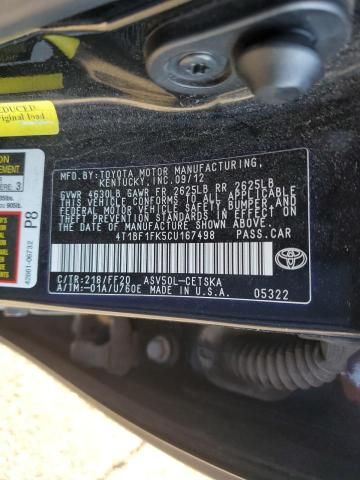 2012 Toyota Camry Base