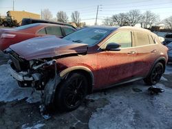 Infiniti qx30 salvage cars for sale: 2017 Infiniti QX30 Base