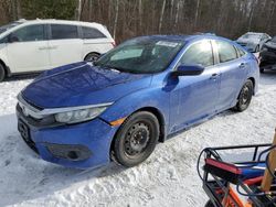 Salvage cars for sale at Cookstown, ON auction: 2017 Honda Civic EX