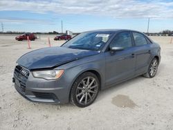 Salvage cars for sale at New Braunfels, TX auction: 2016 Audi A3 Premium