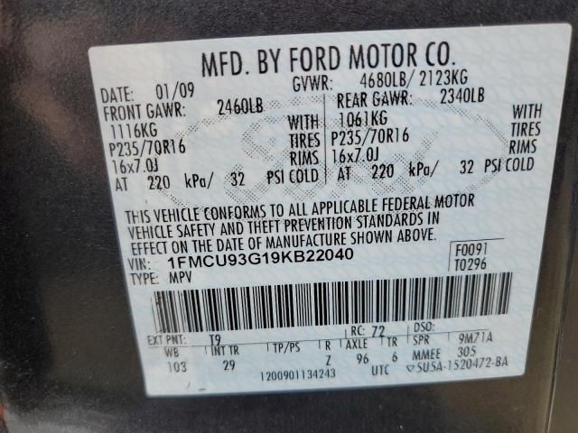 2009 Ford Escape XLT