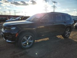 Jeep salvage cars for sale: 2021 Jeep Grand Cherokee L Limited