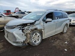 Salvage cars for sale at Brighton, CO auction: 2023 Toyota Sienna XSE