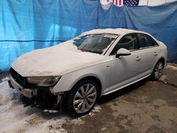 Salvage cars for sale from Copart Northfield, OH: 2018 Audi A4 Premium