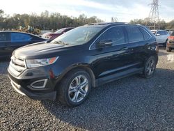 Salvage cars for sale from Copart Riverview, FL: 2016 Ford Edge Titanium