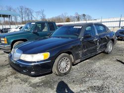 Salvage cars for sale from Copart Spartanburg, SC: 2001 Lincoln Town Car Signature