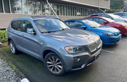 BMW Vehiculos salvage en venta: 2013 BMW X3 XDRIVE28I