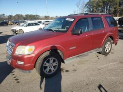 Salvage cars for sale at Dunn, NC auction: 2007 Ford Explorer XLT