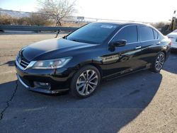 Salvage cars for sale at North Las Vegas, NV auction: 2015 Honda Accord Sport