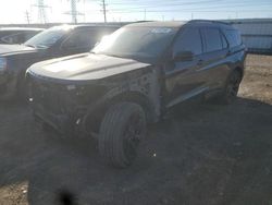 Salvage cars for sale from Copart Elgin, IL: 2020 Ford Explorer ST