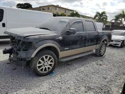 Salvage trucks for sale at Opa Locka, FL auction: 2014 Ford F150 Supercrew