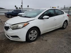 Salvage cars for sale at Mercedes, TX auction: 2016 KIA Forte LX