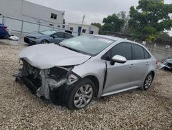 Vehiculos salvage en venta de Copart Opa Locka, FL: 2022 Toyota Corolla LE