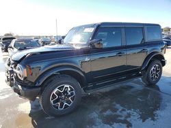 Salvage cars for sale at Grand Prairie, TX auction: 2024 Ford Bronco Outer Banks