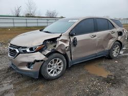 Salvage cars for sale at Houston, TX auction: 2018 Chevrolet Equinox LS