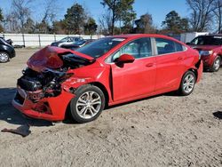 Salvage cars for sale at Hampton, VA auction: 2019 Chevrolet Cruze LT