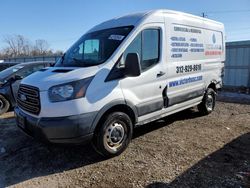 Vehiculos salvage en venta de Copart Chicago Heights, IL: 2015 Ford Transit T-250