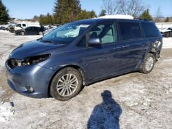 Salvage cars for sale at Finksburg, MD auction: 2016 Toyota Sienna XLE