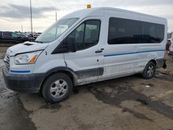 Salvage cars for sale from Copart Woodhaven, MI: 2018 Ford Transit T-350