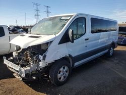 Salvage cars for sale from Copart Elgin, IL: 2017 Ford Transit T-350