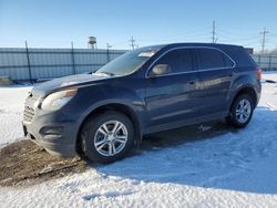 Salvage cars for sale from Copart Chicago Heights, IL: 2017 Chevrolet Equinox LS