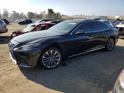 Salvage cars for sale at Martinez, CA auction: 2018 Lexus LS 500H