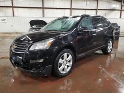 Salvage cars for sale at Lansing, MI auction: 2017 Chevrolet Traverse LT