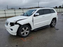 Salvage cars for sale at Montgomery, AL auction: 2015 Jeep Grand Cherokee Overland