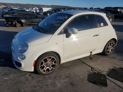 Salvage cars for sale at Grand Prairie, TX auction: 2015 Fiat 500 Sport