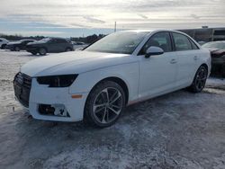 Salvage cars for sale at Fredericksburg, VA auction: 2019 Audi A4 Premium