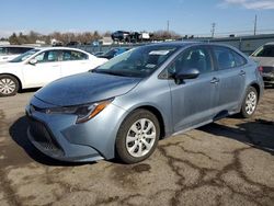 Salvage cars for sale at auction: 2020 Toyota Corolla LE