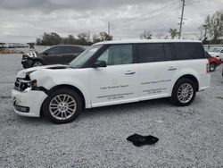 Salvage cars for sale at Riverview, FL auction: 2015 Ford Flex SEL