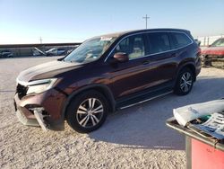 Honda Pilot ex salvage cars for sale: 2016 Honda Pilot EX