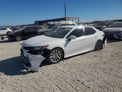 Salvage cars for sale at West Palm Beach, FL auction: 2022 Toyota Camry LE