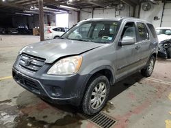 Honda salvage cars for sale: 2005 Honda CR-V EX