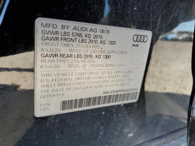 2016 Audi Q5 TDI Premium Plus