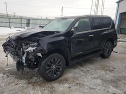 Salvage cars for sale at Chicago Heights, IL auction: 2022 Lexus GX 460 Luxury