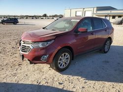 Salvage cars for sale at San Antonio, TX auction: 2018 Chevrolet Equinox LT