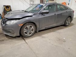 Honda salvage cars for sale: 2017 Honda Civic LX