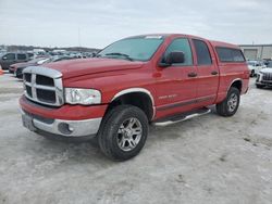 Salvage cars for sale from Copart Kansas City, KS: 2002 Dodge RAM 1500