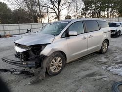 Salvage cars for sale at Loganville, GA auction: 2017 KIA Sedona LX