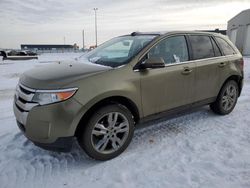 Salvage cars for sale from Copart Nisku, AB: 2013 Ford Edge Limited