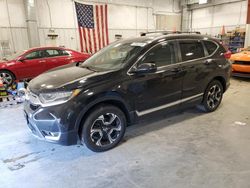 Salvage cars for sale at Mcfarland, WI auction: 2017 Honda CR-V Touring