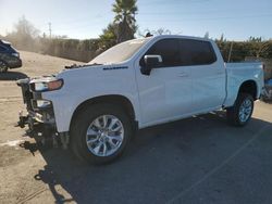 Salvage cars for sale from Copart San Martin, CA: 2021 Chevrolet Silverado C1500 Custom