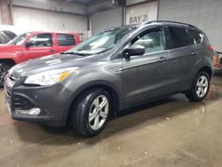 Salvage cars for sale at Elgin, IL auction: 2015 Ford Escape SE