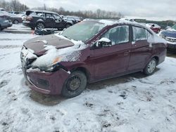 Salvage cars for sale at Duryea, PA auction: 2022 Mitsubishi Mirage G4 ES