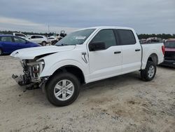 Salvage cars for sale at Houston, TX auction: 2022 Ford F150 Supercrew