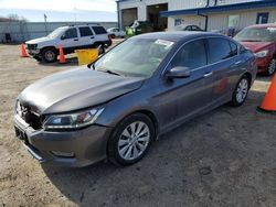 Salvage cars for sale at Mcfarland, WI auction: 2013 Honda Accord EXL