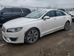 Salvage cars for sale at Houston, TX auction: 2017 Lincoln MKZ Reserve